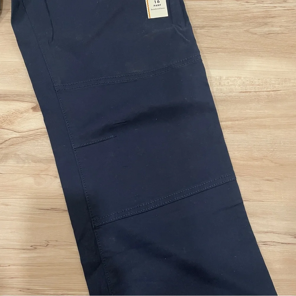 Cat & Jack Boys Stretch Straight fit Woven Pull on Pants Size 16 NWT